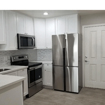 Sleek modern cabinetry